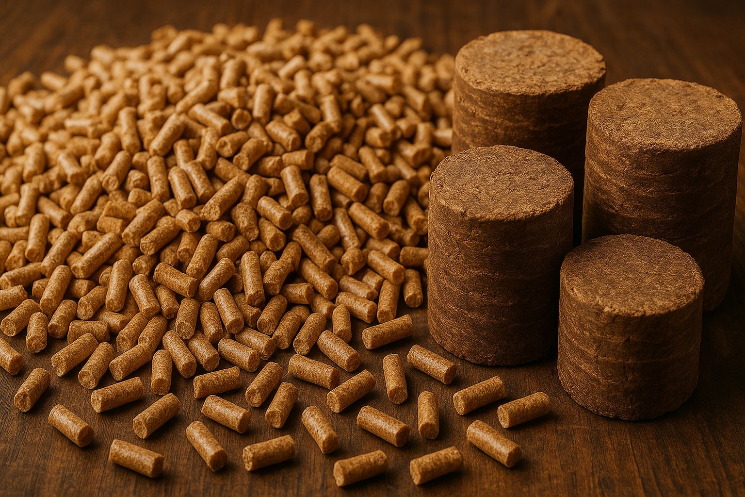 Premium Biomass Pellets & Briquettes